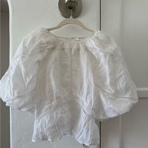 FRAME Puff Sleeve Blouse